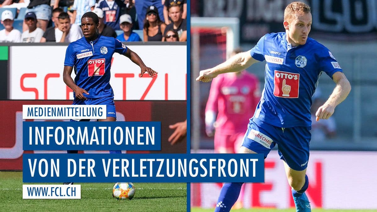 Der FC Luzern muss mehrere Wochen auf die beiden Spieler Tsiy Ndenge (l.) und Christian Schwegler (r.) verzichten.