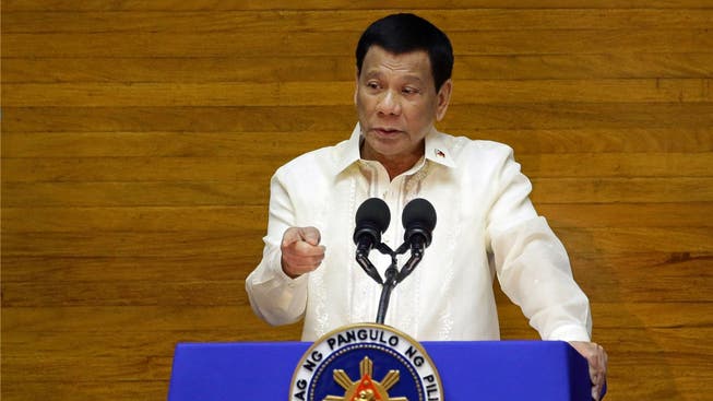 Mit harter Hand: Philippinen-Präsident Rodrigo Duterte.