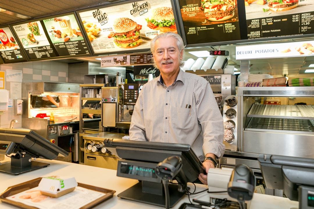Enzo Di Vito hört nach 23 Jahren als Chef des McDonald's Baden auf