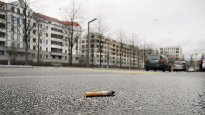 Rund um den Rapidplatz findet man beim Spazieren einige Zigarettenstummel – doch nicht nur sie sorgen für Ärger.