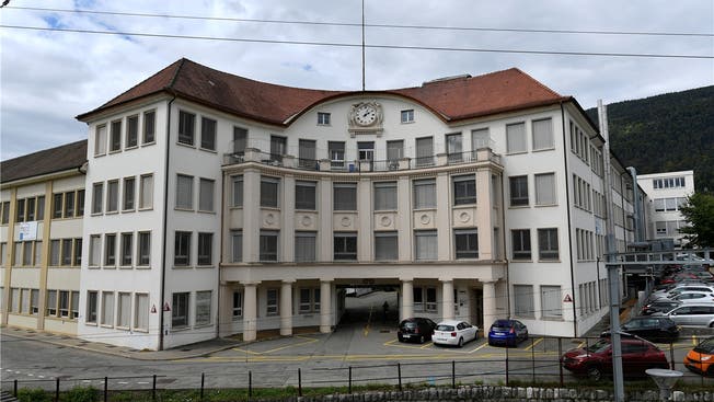Jugendstil-Bijou: Die ehemalige Uhrenfabrik Michel (heute Swatch Group) beim Grenchner Nordbahnhof.