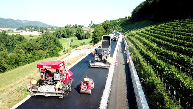 Der Aargau setzt auf Recycling-Strassen