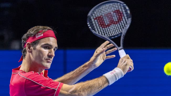 Roger Federer trifft in Runde 2 der Swiss Indoors 2019 auf den Moldauer Radu Albot