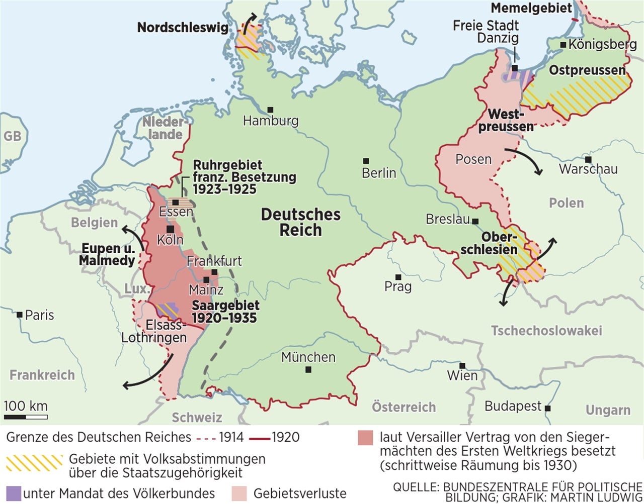 1. Weltkrieg - Der milde Frieden: Die Versailler Verträge nach dem 1. Weltkrieg