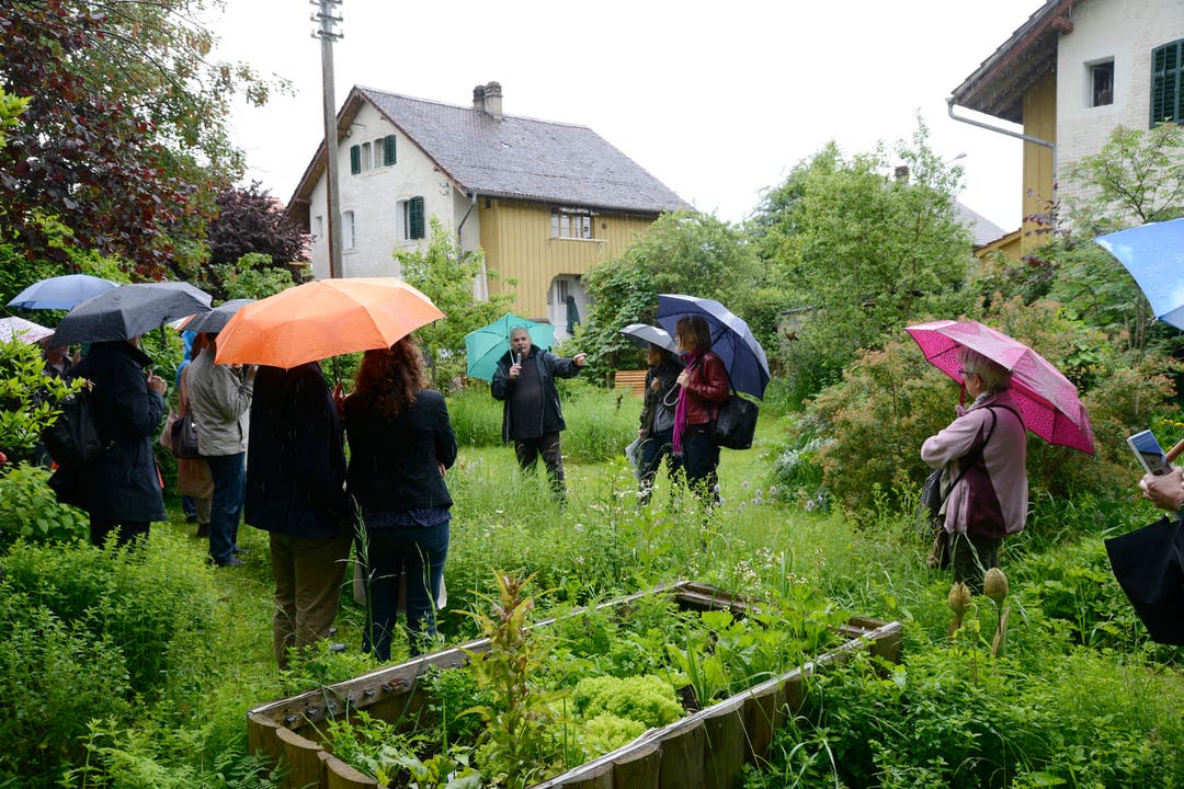 Der Heimatschutz hat sich mit der finanziellen Unterstützung des Gartenleitbildes im Elsässli engagiert und seine Mitglieder zum Besuch eingeladen.