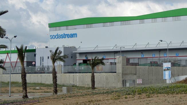 Die Sodastream-Fabrik in der israelischen Negev-Wüste.