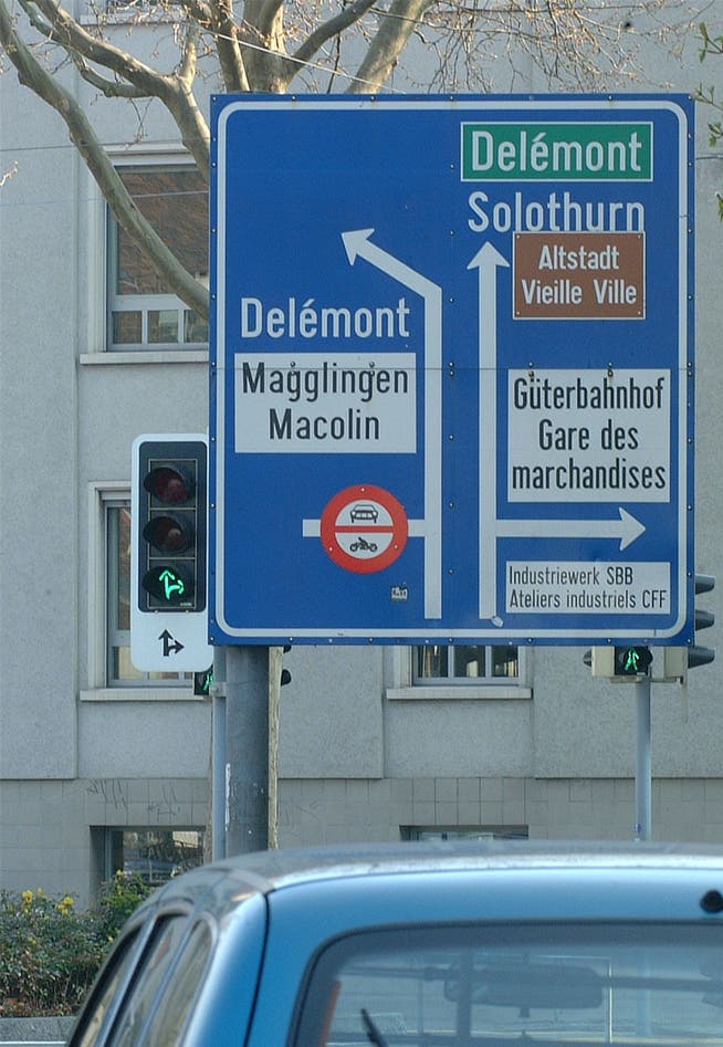 Biel/Bienne ist nur eine kurze Fahrzeit von Solothurn weg, den Schritt für einen Austausch wagen viele Schüler trotzdem nicht. Archiv/AZ
