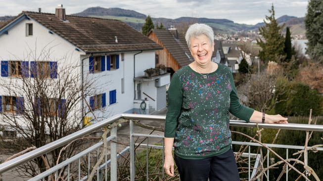 Romy Meyer ist Präsidentin des Quartiervereins Schinznach-Bad. Nächsten Monat wird sie pensioniert. 14 Jahre lang arbeitete sie als Waagmeisterin in der KVA Buchs.