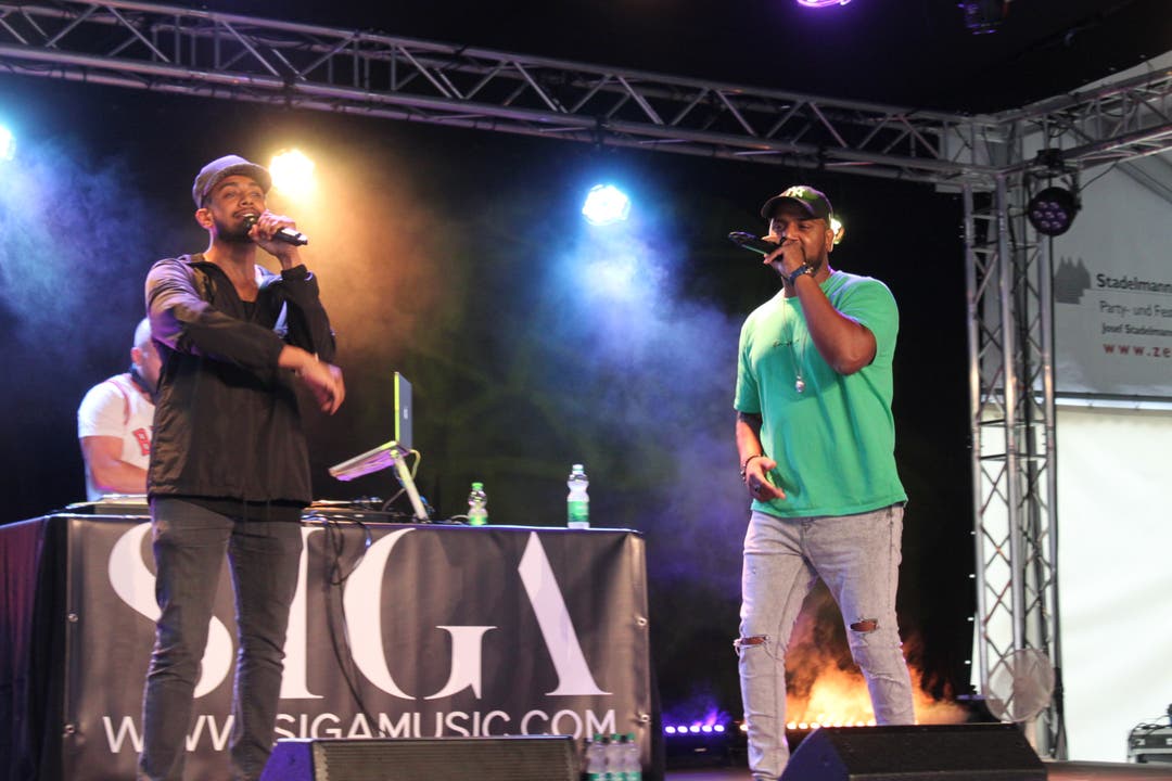 Unter anderem sang Siga die neue Single «Gucci Mania».