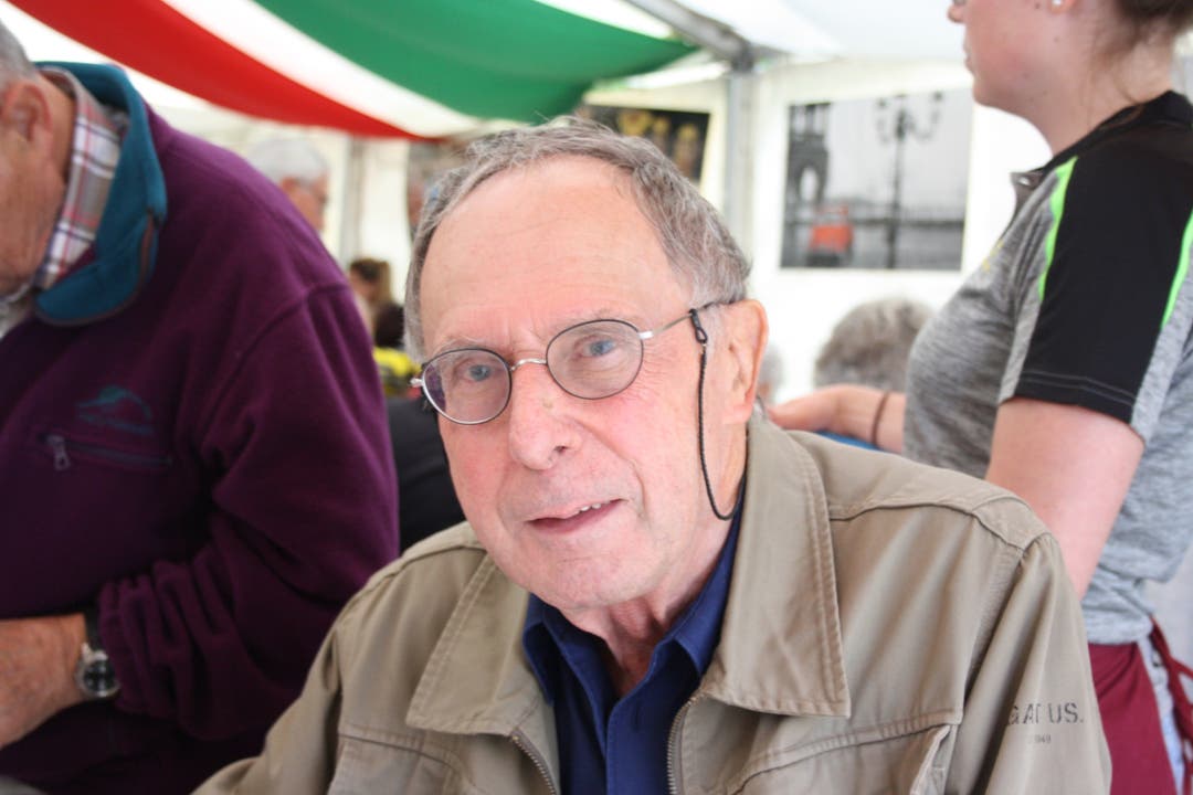  «Es hat mich wundergenommen, wer alles kommt», sagt der 77-jährige Alt-Gemeinderat Walter Artho.