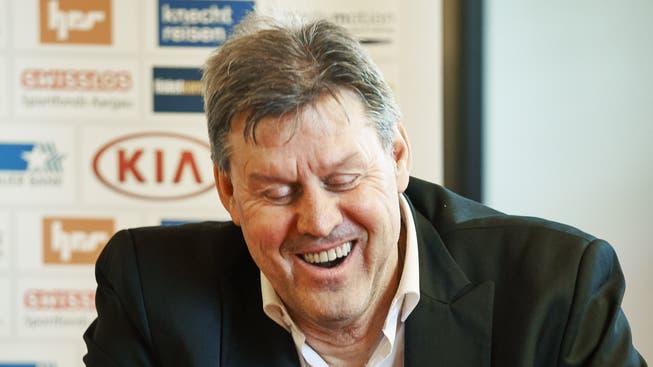 FC Aarau-Vizepräsident Roger Geissberger kann wieder lachen. (Archivbild)
