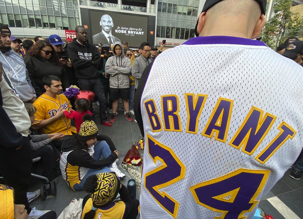 Fans trauern um Kobe Bryant