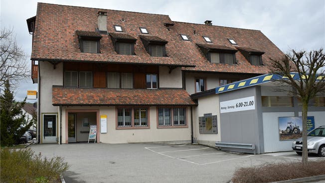 Die Poststelle in Gipf-Oberfrick zieht im Herbst in den Volg-Laden gleich nebenan. nbo/archiv