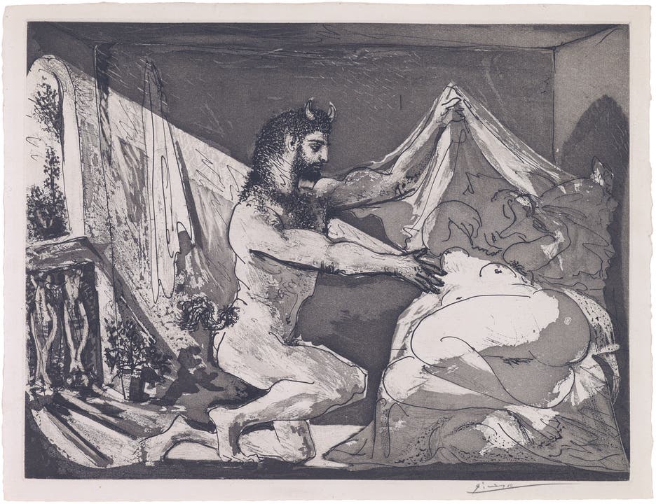 Pablo Picassos «Faune dévoilant une dormeuse». (zvg / Archivbild)