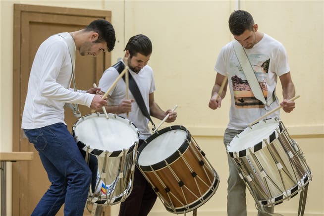 Junge Tambouren und andere Instrumentalisten messen sich morgen Samstag am Musikwettbewerb Laupersdorf.