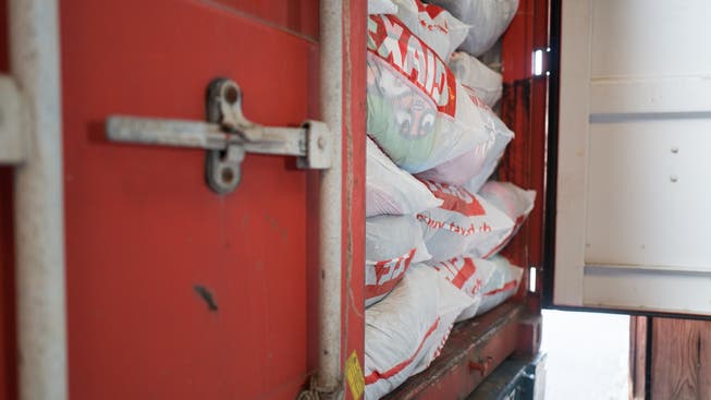 Texaid sammelt in der Schweiz jährlich etwa 36 000 Tonnen Altkleider.