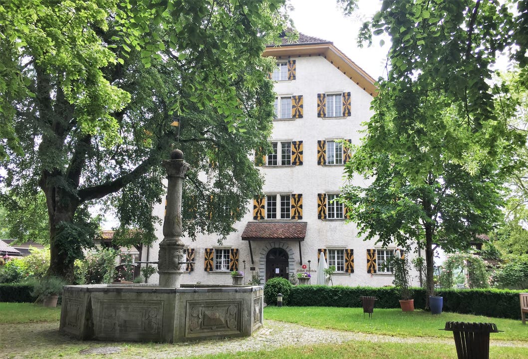 Idyllisch - der Schlosshof.