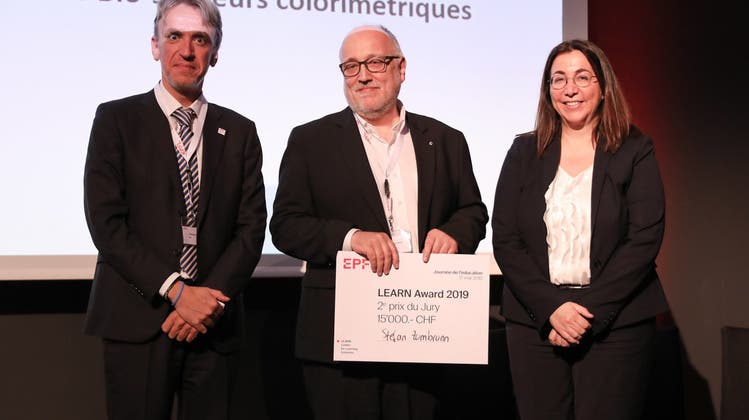 Kantonsschule holt zweiten Platz beim «Learn Award» und 15'000 Franken Preisgeld