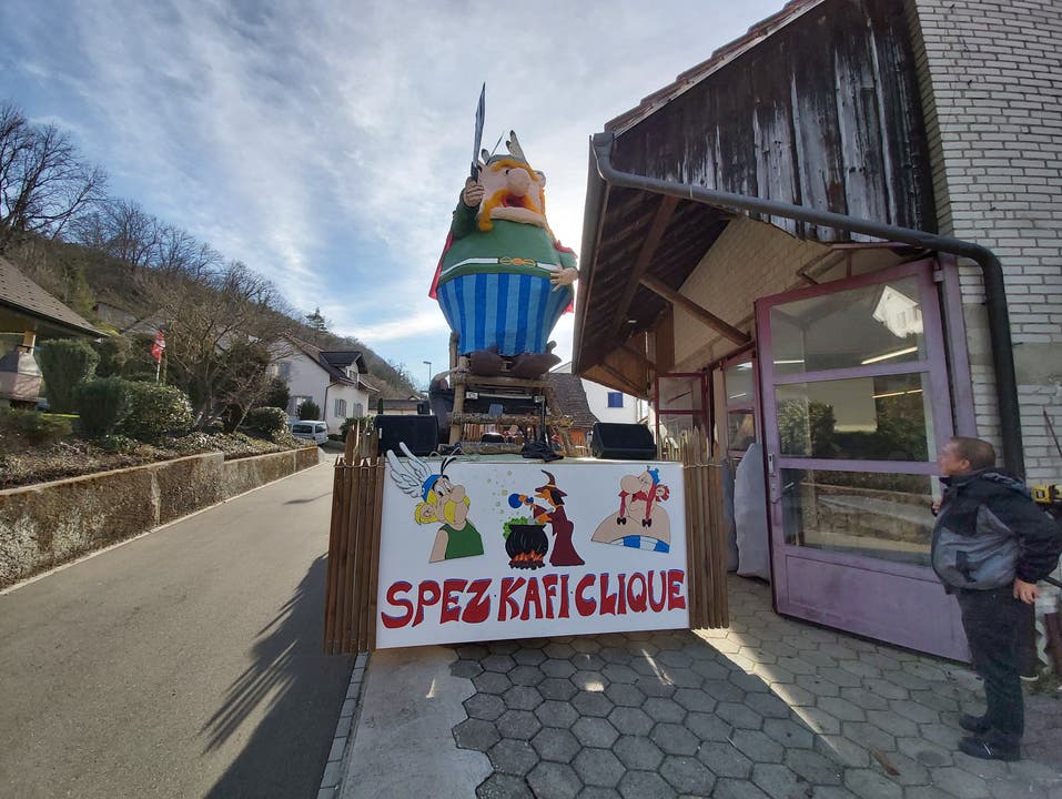 «Spez Kafi» widmet ihr Sujet dem 70 Jahre Jubiläum von Asterix und Obelix.