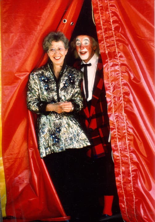 Hildegard Muntwyler hat mit ihrem Mann Guido vor rund 30 Jahren den Circus Monti gegründet.