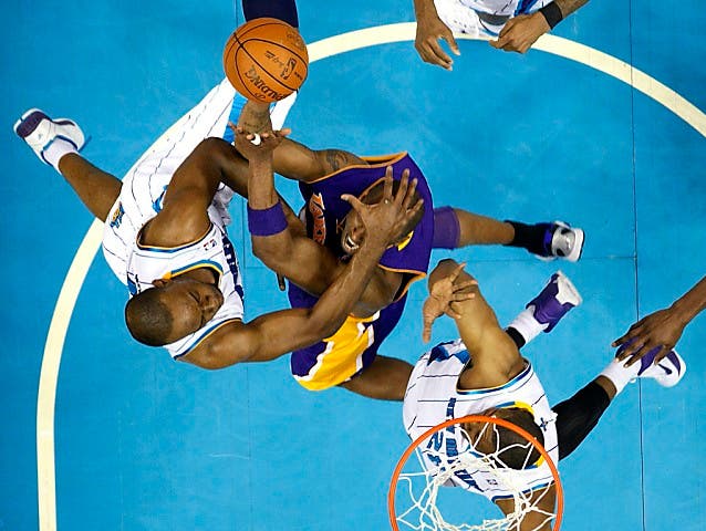 Über seine ganze Karriere gesehen machte Kobe Bryant im Durchschnitt 25 Punkte pro Spiel.
