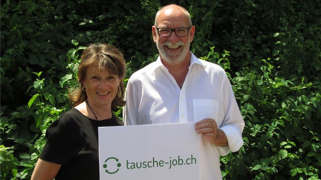 Carola Graf und Walter Dick haben ihr neues Partnerschafts-Vermittlungsangebot in Solothurn lanciert.