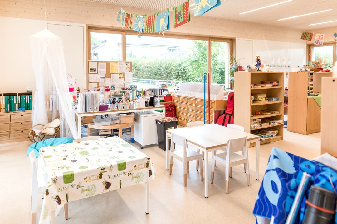  Mit dem Neubau und dem bestehenden Kindergarten Sonnenhof ist nun ein Kindergartencampus entstanden.