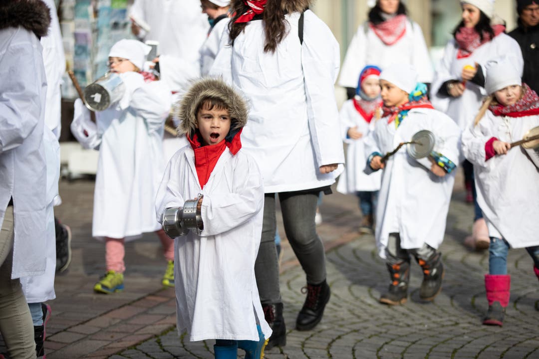 Chinderchesslete in Solothurn: Leuchtende Kinderaugen