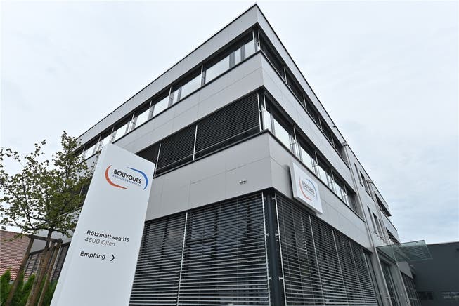 Der Oltner Sitz der Gebäudetechnikfirma Bouygues E&amp;S InTec AG.