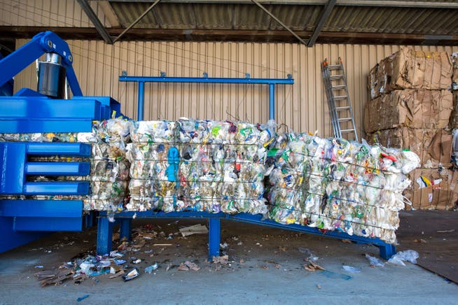 Plastik-Recycling bei der Neuenschwander AG. (Archiv)