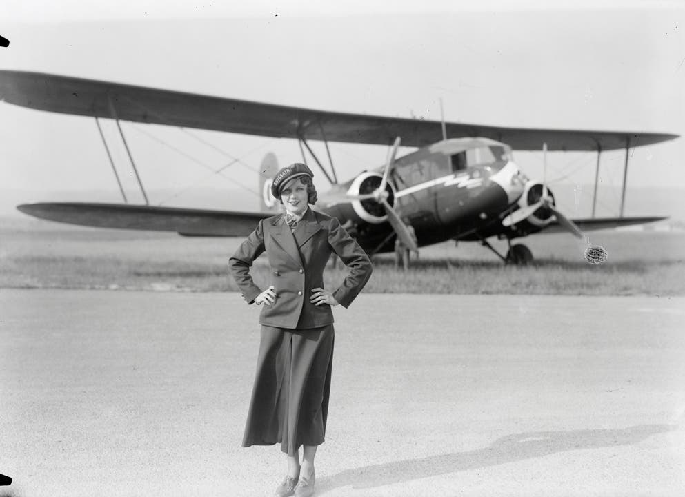Nelly Diener - erste Stewardess Europas