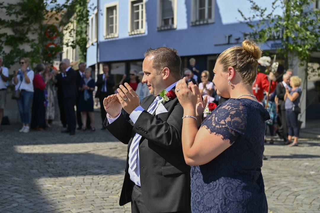 Tanz des Paares Patrik Müller mit Partnerin Tamara