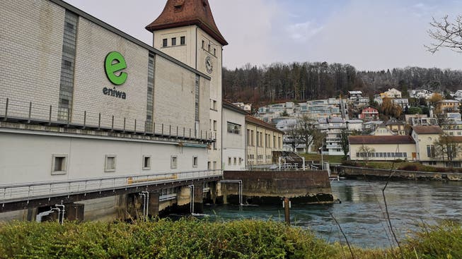 Das Kraftwerk Aarau Eniwa.