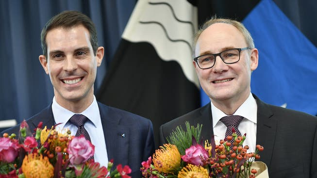 Thierry Burkart (FDP) und Hansjörg Knecht (SVP) vertreten den Aargau die nächsten vier Jahre im Ständerat.