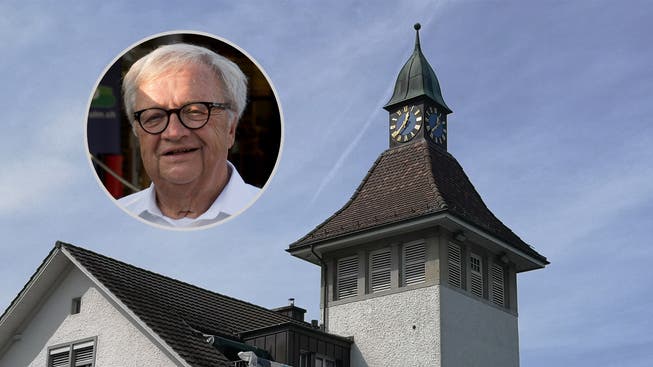 Hans Ulrich Mathys ist Sprecher der SVP Holziken, die sich mit einer Petition gegen die Abschaltung des nächtlichen Glockenschlags wehrt.