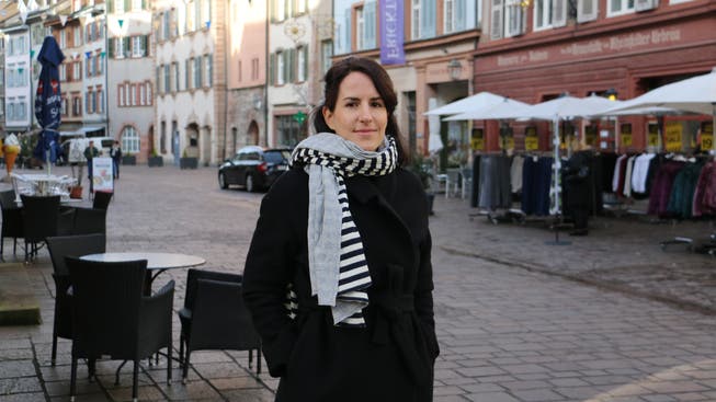 Sie soll den Leerstand beseitigen: Sarina Pensa, City-Managerin von Rheinfelden.
