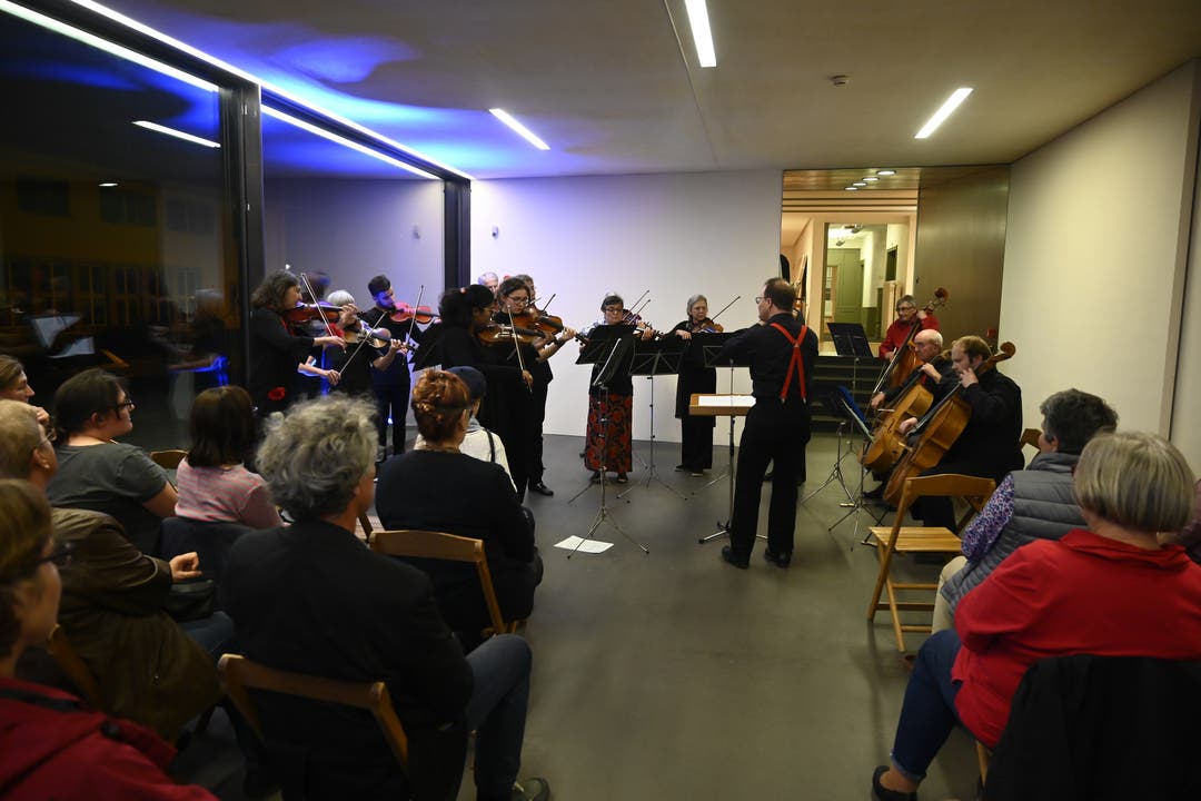  Stadtorchester im Kunsthaus Grenchen.