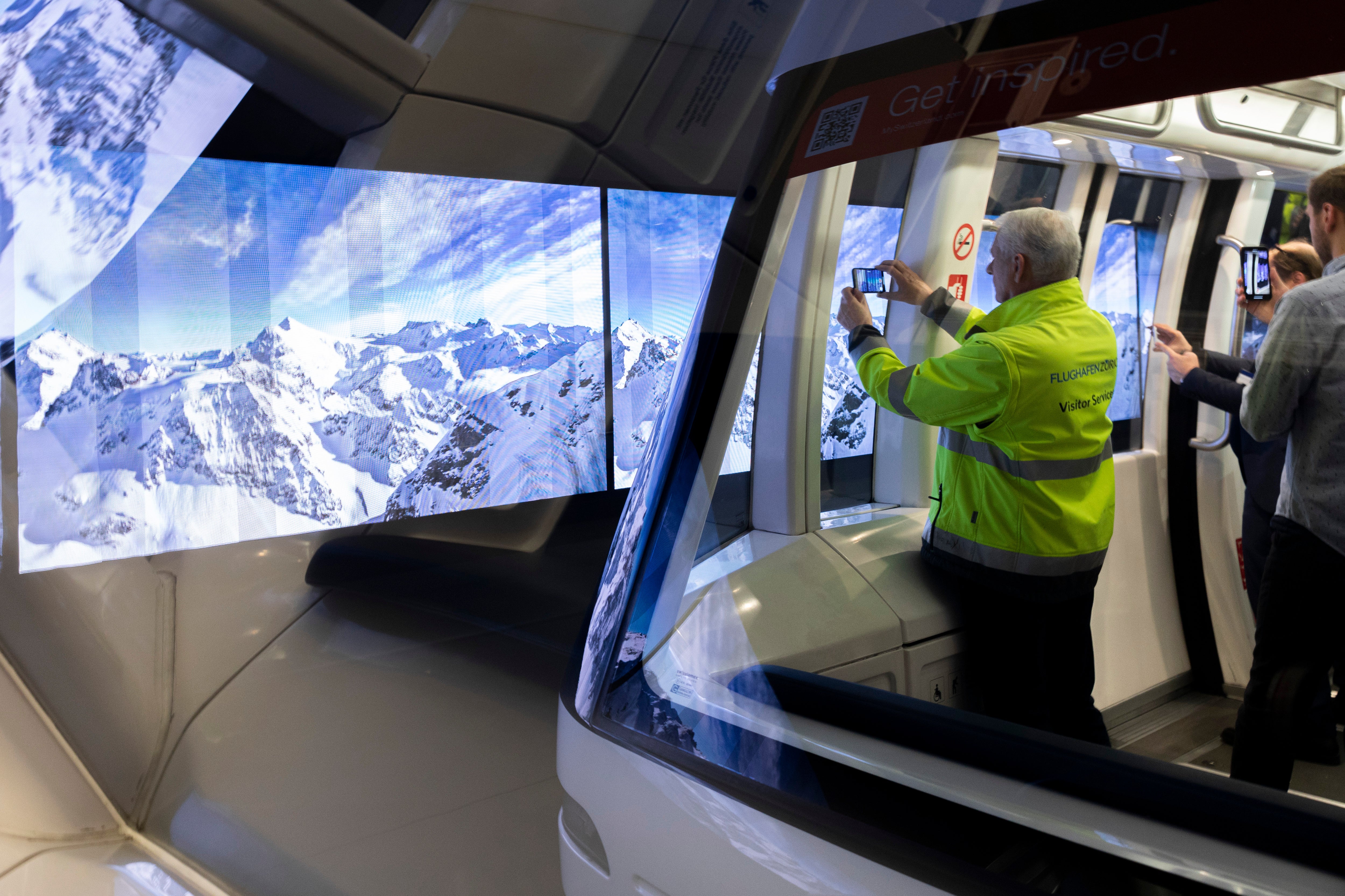 Bildstrecke - Die Skymetro Unter Dem Flughafen Zürich Hat Ein Neues ...