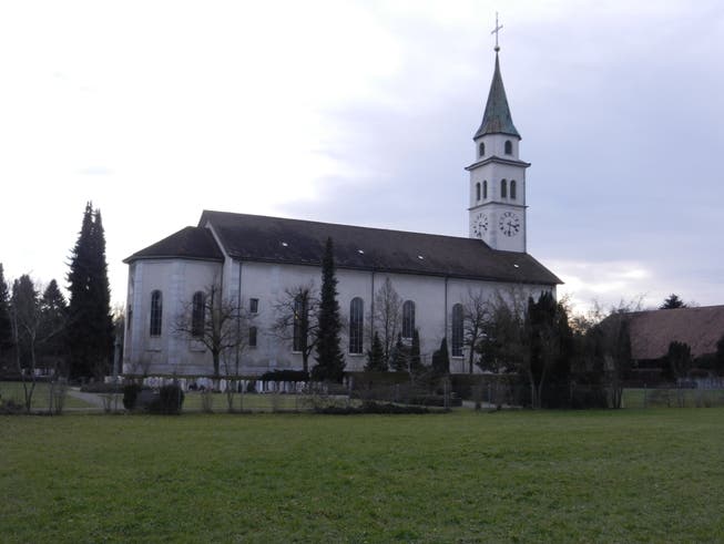 Die katholische Kirche liegt im Dorfkern von Kriegstetten und ist damit von der Planungszone betroffen.