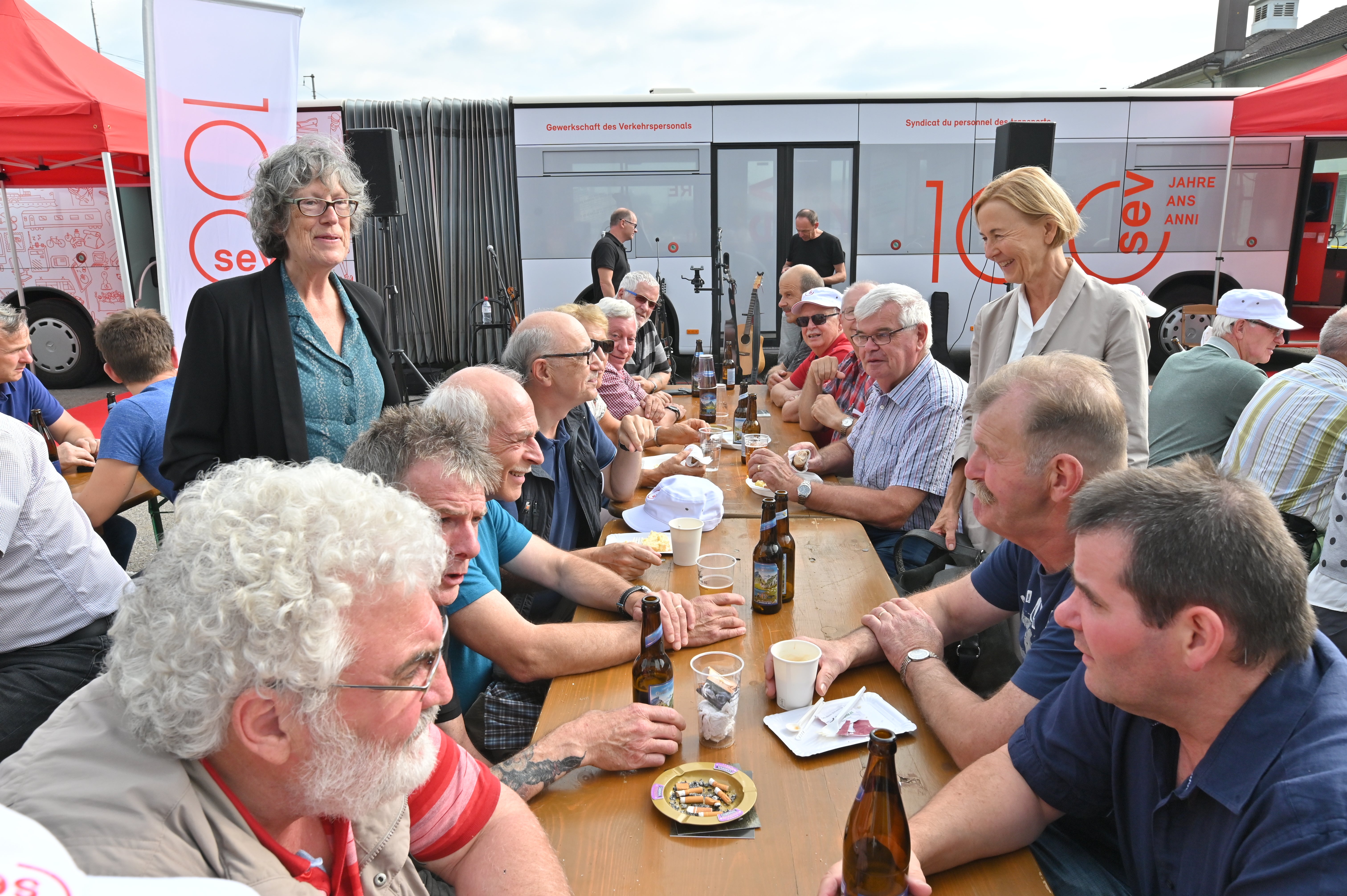 Gewerkschaft - Der Eisenbahnerverband feiert den 100. Geburtstag in Olten