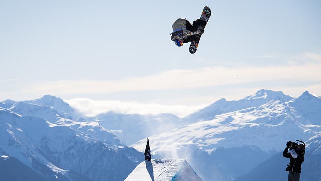Sonne satt, Piste gut: Das Snowboard-Paradies Laax im Kanton Graubünden.