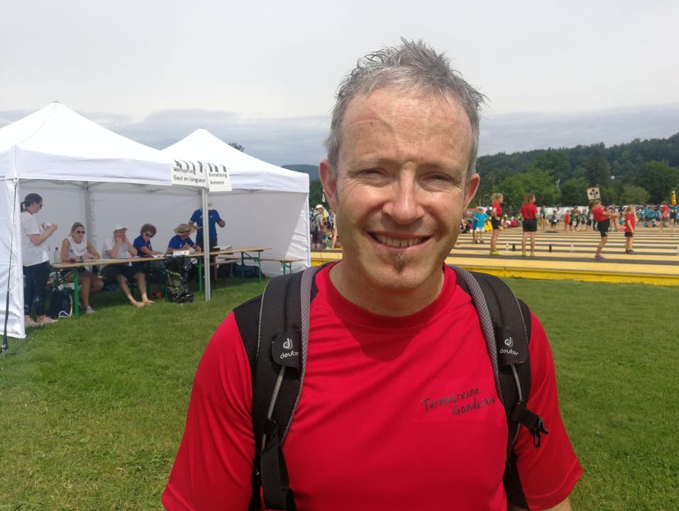 Daniel Lehmann, 48, TV Gondiswil «Für mich bedeutet das Turnfest nicht nur Hochleistungen, sondern auch ein geselliger Event für den Breitensport.»