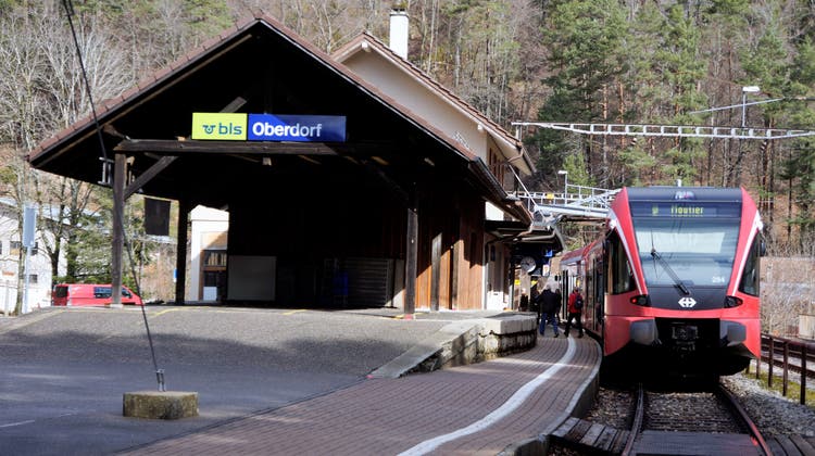 Sanierung auf 620 Metern: So wird der Bahnhof Oberdorf umgebaut