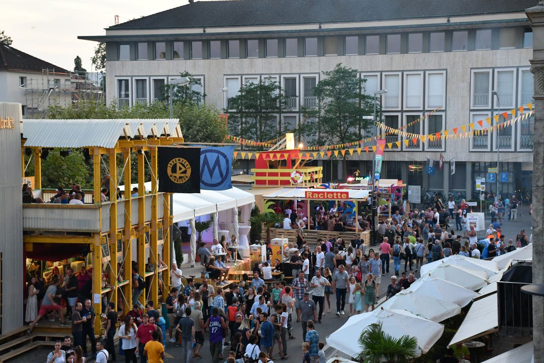 Impressionen vom Stadtfest Brugg 2019.