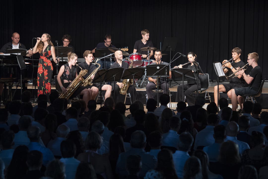 Maturfeier Kantonsschule Baden Kanti Big Band. Maturfeier der Kantonsschule Baden, 28. Juni 2019.