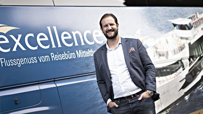 Karim Twerenbold führt das Badener Familien-Reiseunternehmen in vierter Generation.