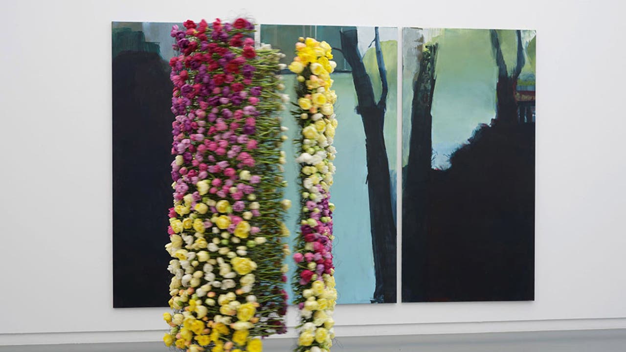 Florale Interpretation: Marcel Gabriel, Sempach – Werk: Rosina Kuhn, Esalen, 2016