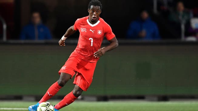 Zeigte im Dress der Schweizer U21-Nationalmannschaft gegen Frankreich eine starke Vorstellung: Jordan Lotomba.