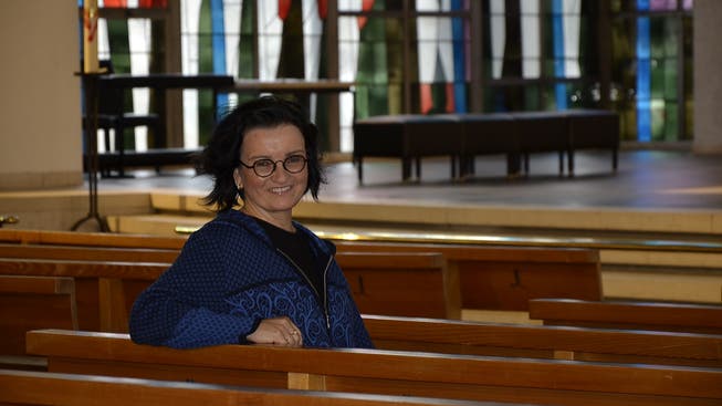 Die neue Pfarreileiterin Brigitta Minich in Suhr: «Die Kirche hat dann eine Chance, wenn sie auf Nähe zu den Menschen setzt.»