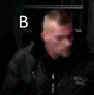 Die St.Galler Polizei sucht diese Personen und veröffentlicht verpixelte Fotos.